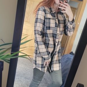 Oversized flannel